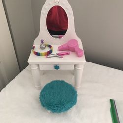 Vanity With Stool 