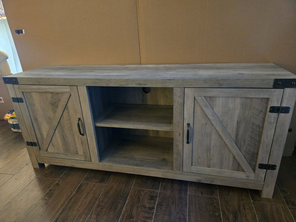 TV STAND w/CABINET