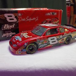 DALE EARNHARDT JR #8 1/24 Scale #8 BUDWEISER CAR