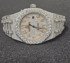 New Moissanite AP Arabic Numeral Watch