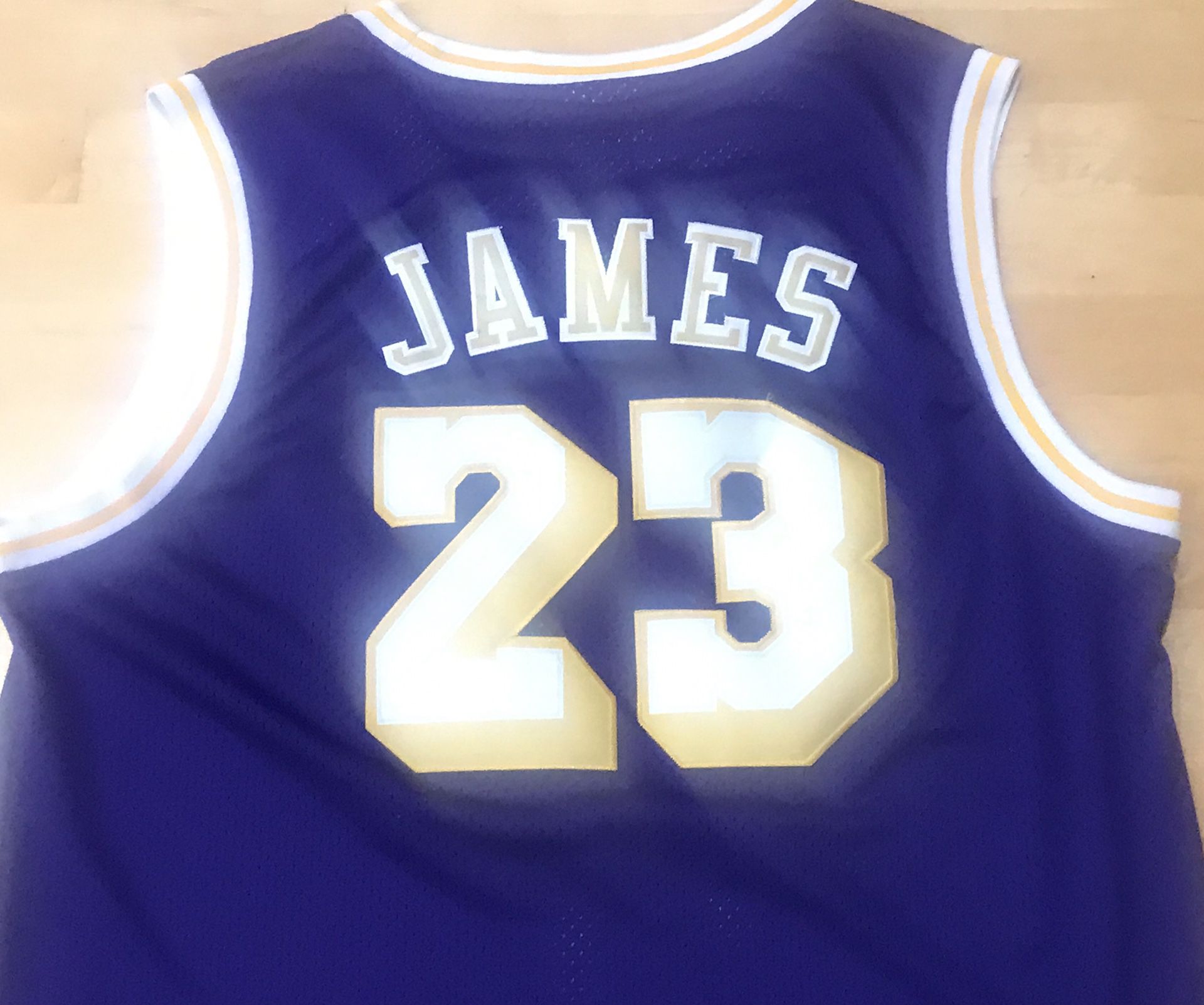 LeBron James Lakers Purple With Black And Gold Jersey! for Sale in Vero  Beach, FL - OfferUp