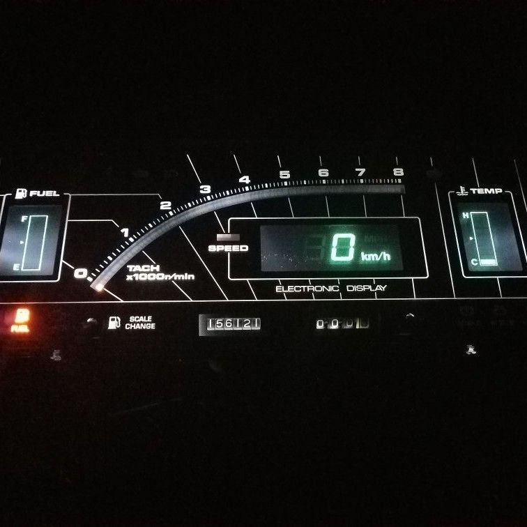 1984 Through 1987 Toyota Corolla JDM Ae86 digital cluster Conversions And Parts