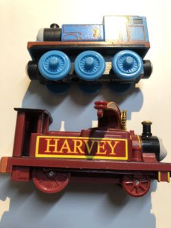 Harvey and talking Thomas the train 🚂