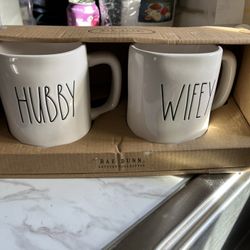 Married Couple Mug Set By Rae Dunn