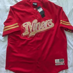San Francisco 49ers Born X Raised Jersey LARGE