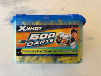 *NEW* X shot nerf gun darts 500