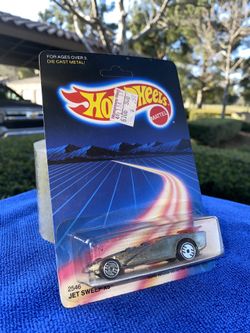 Mattel Hot Wheels Jet Sweep X5 1986