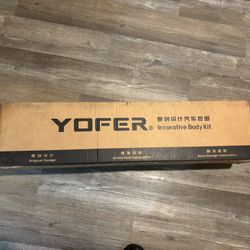 Yofer Front Black/Red Splitter 2025+ 