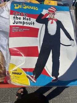 Dr. Seuss Cat in the Hat Adult Costume