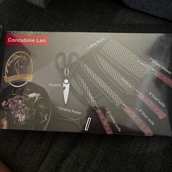 Concubine Lan 7-Piece Professional Knife Set