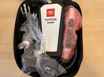 Toyota Dual Charger mobile Hybrid EV Battery charging cable plug-in 120v 240v