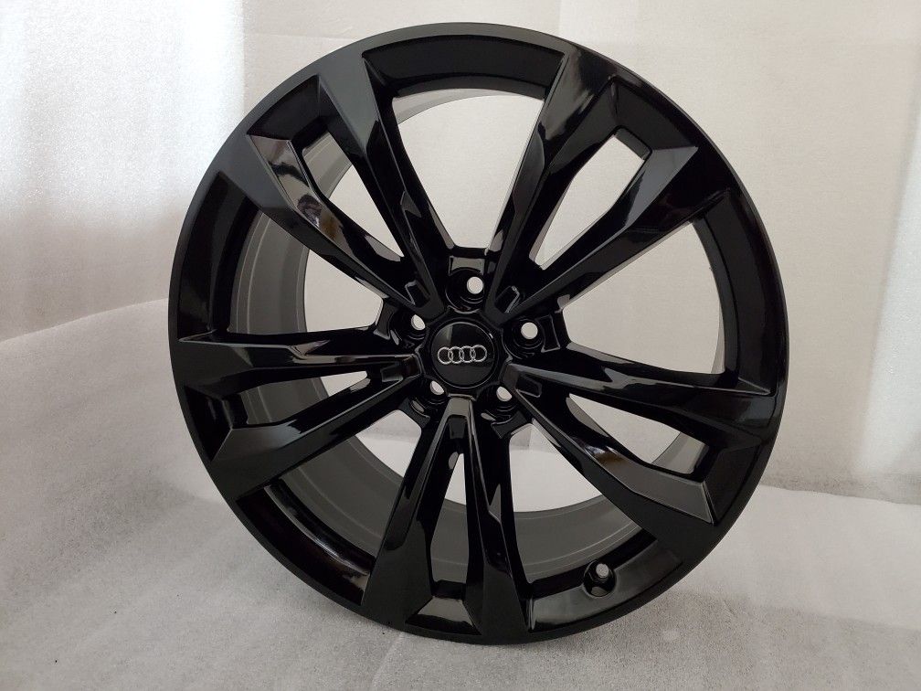Original 19" Audi Q5 Gloss Black Wheels Rims