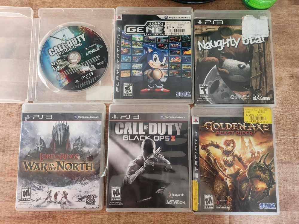 Ps3 Game Lot