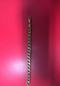 Italian link bracelet 8 1/2 inches long