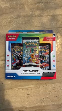 Pokémon First Partner Illustration Collection Series 3 — Sealed