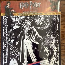 Velvet Doodles 16 X 20 Harry Potter And The Goblet Of Fire Two Posters6 Color, Pens, VTG Sealed