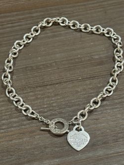 Tiffany & Co. Return to Tiffany Heart Tag Necklace