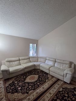 Macy's Sectional sofa couch recliner