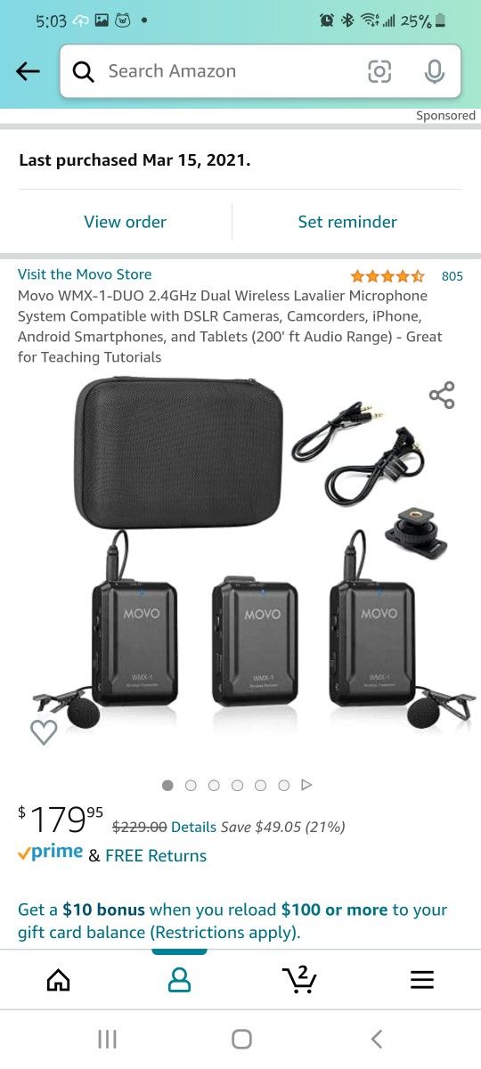 Dual Microphones