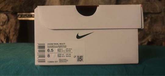 Nike rival zoom track shoes spikes M 6.5 / W 8