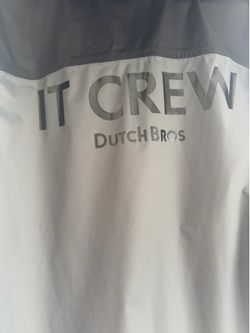 Dutch Bros medium 100% Nylon Jacket