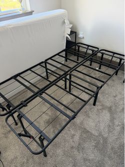 Twin bed frame = estrutura de cama de solteiro