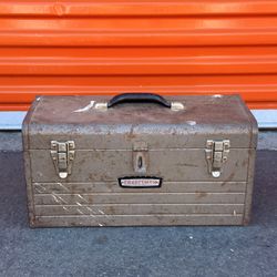 Vintage Crafstman Toolbox/w tools