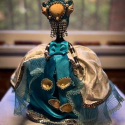 Unique, one-of-a-kind, handmade doll