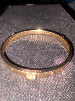 Tory Burch Gold Bangle Bracelet