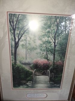 Flower and trees