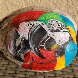 Custom Hand-Painted Coconuts