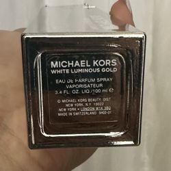 Michael Kors Aluminous White Gold