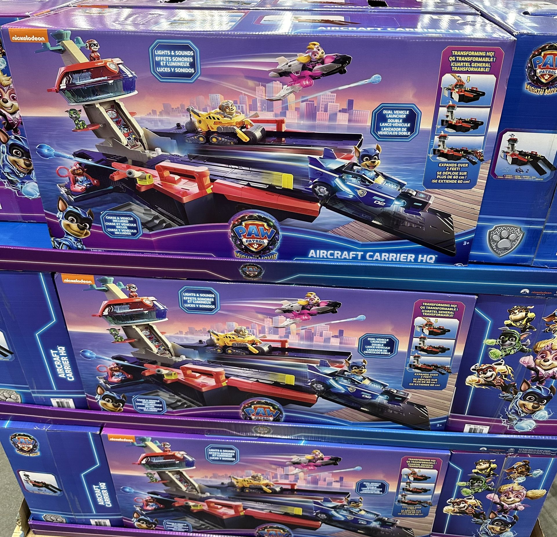 Paw Patrol Toy Aircraft Carrier HQ