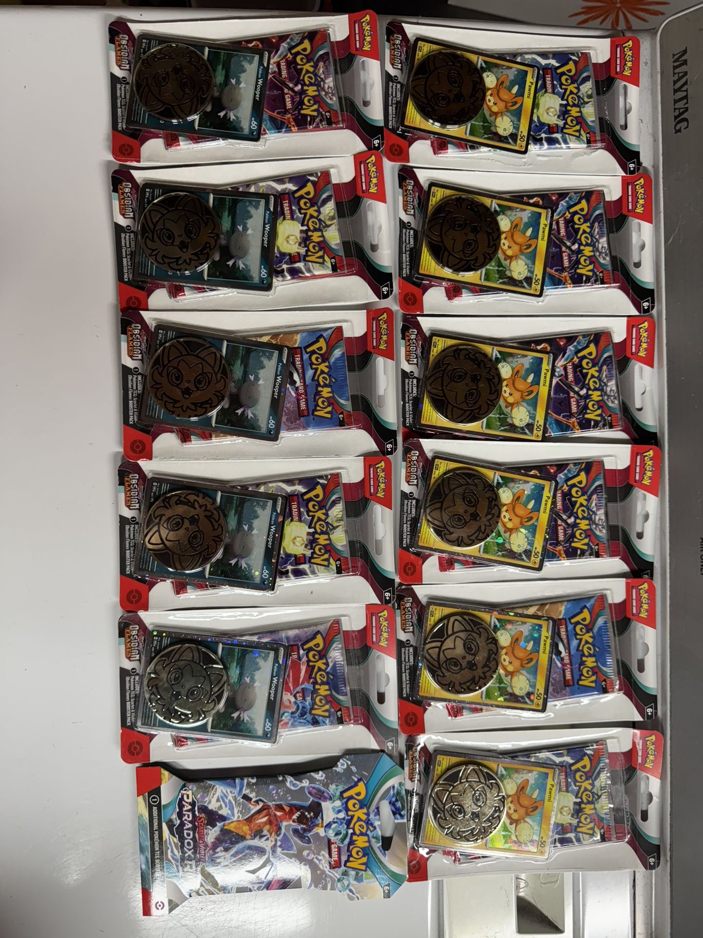 Pokémon Cards 10Packs Total 10Obsidian Flames