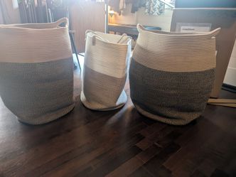 Free laundry baskets