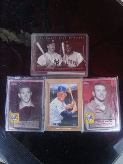 Mickey Mantle baseball cards