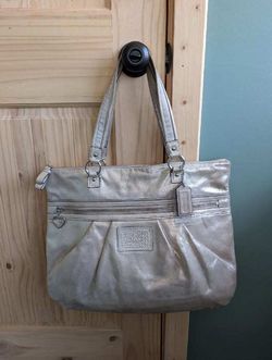 Coach Metallic Tote