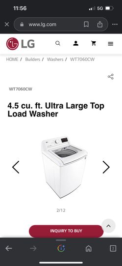 LG WASHER & DRYER  