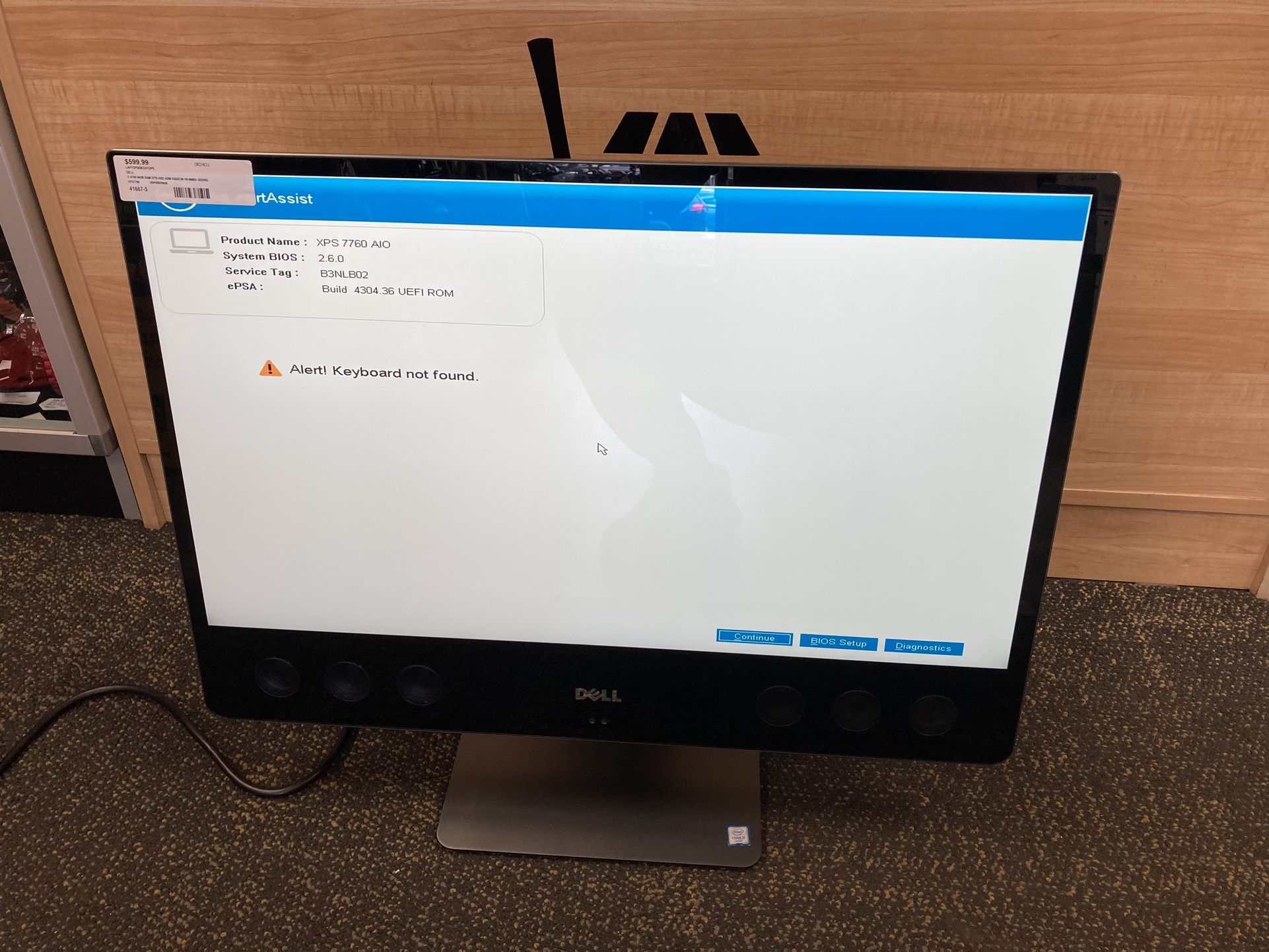 Dell XPS 27 All-in-One I7-6700 64GB RAM /2TB HDD ADM RADEON R9 M485X GDDR5L 27INCH ALL IN ONE W/KEYBOARD AND MOUSE