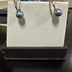 TAHITIAN PEARL EARRINGS 