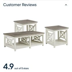 Coffee and End Tables 