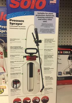 pressure sprayer