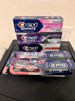 Crest Toothpaste/Toothbrush Combo Bundle for $10