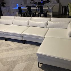 White Sofa Set