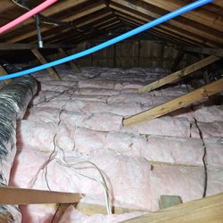 Insulation removal, air sealing, sanitize and add new fiberglass blown in insulation  call or text for a free attic inspection and quote, av