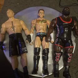 WWE Basics & Elites Brock Lesnar,CM Punk,Mark Henry