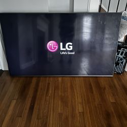 “75” LG TV WITH WALL MOUNT