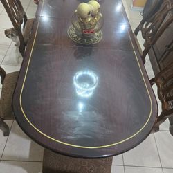 Dinner Table With 6 Chairs 