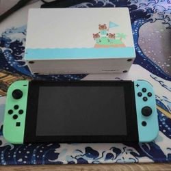 Nintendo Switch Animal Crossing Edition