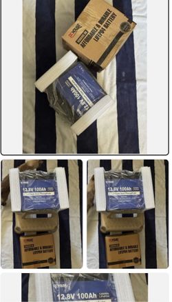 DC House 12.8V 100Ah LiFePO4 Battery